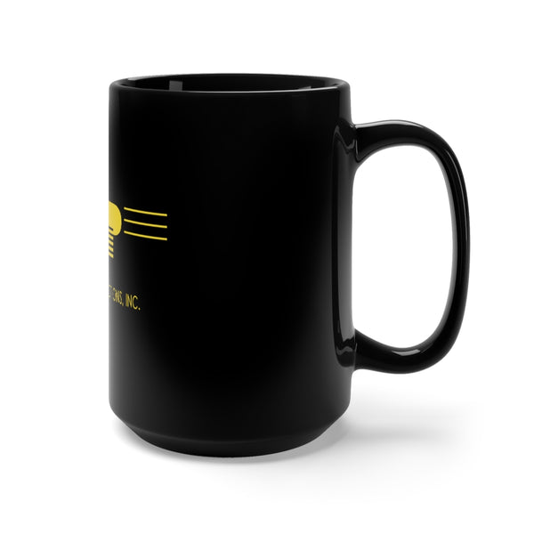 Black Pot-stirrer Mug 15oz 